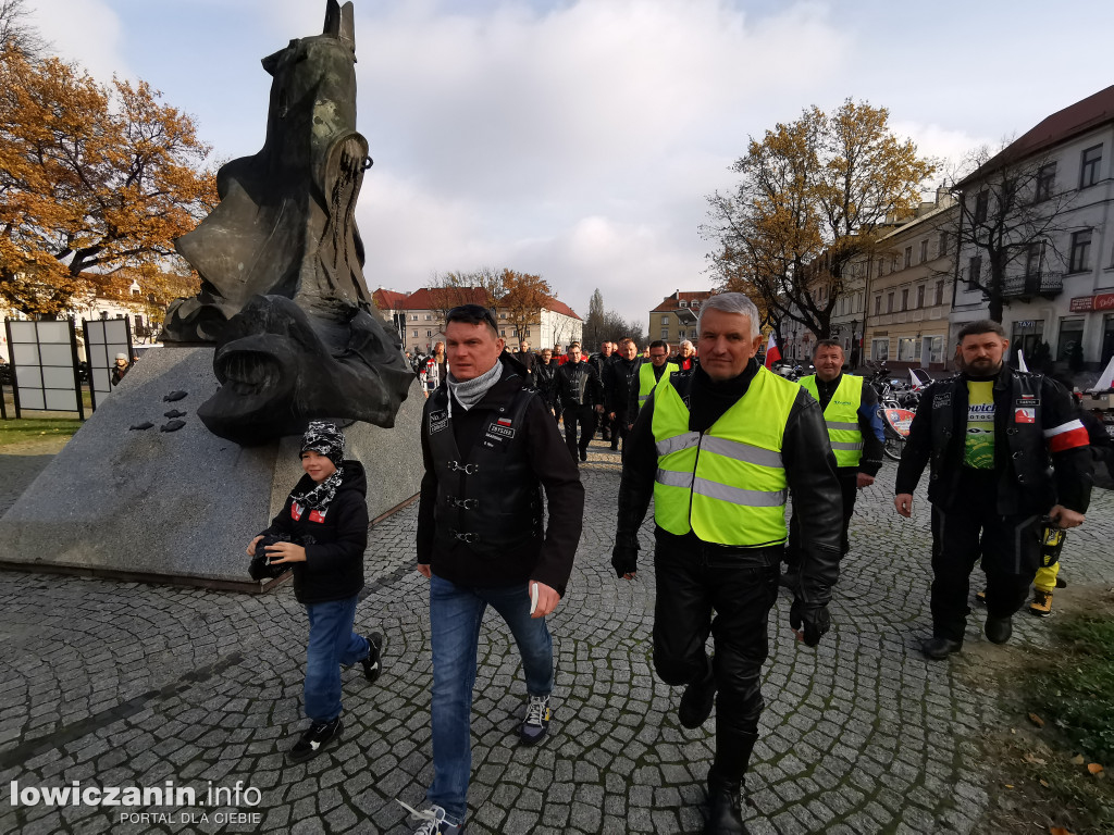 Łowicka Parada Motocyklowa Szlakiem Niepodległości