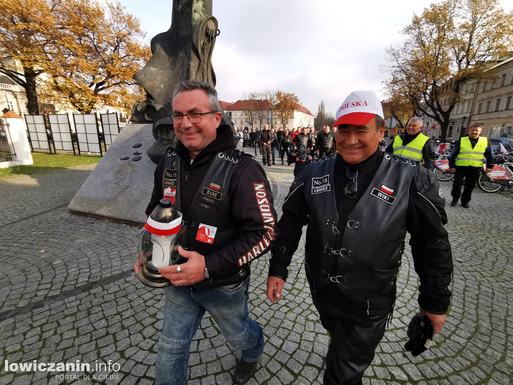 Łowicka Parada Motocyklowa Szlakiem Niepodległości