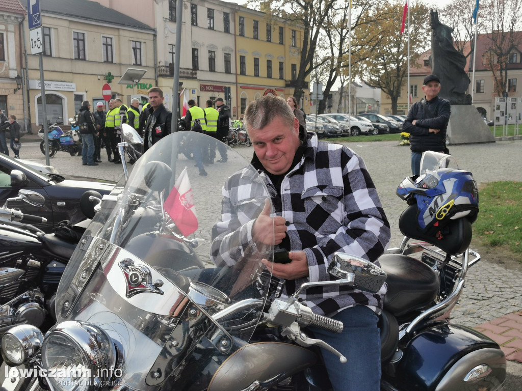 Łowicka Parada Motocyklowa Szlakiem Niepodległości