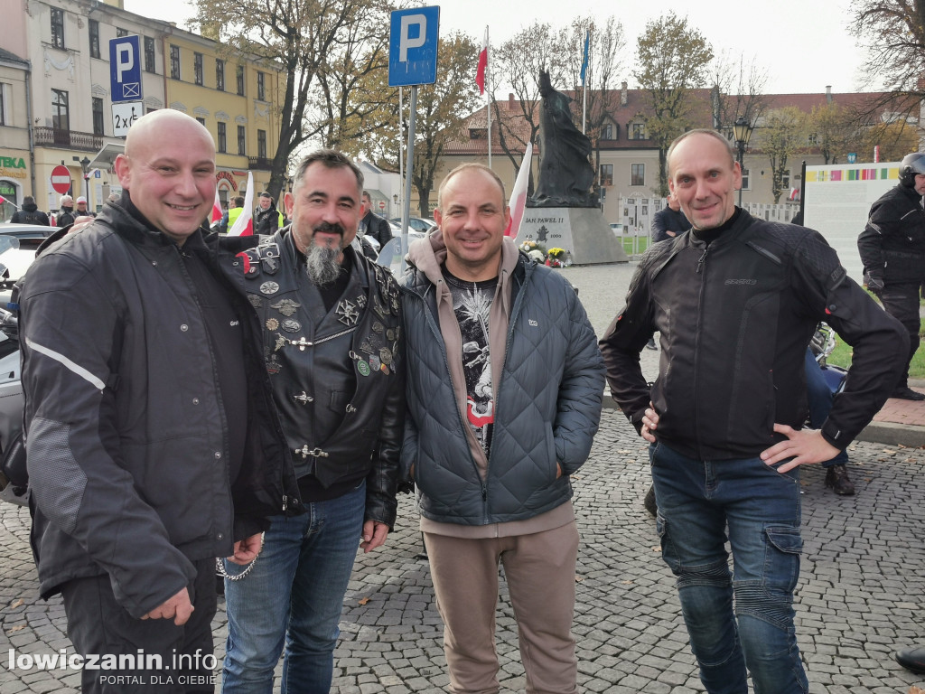 Łowicka Parada Motocyklowa Szlakiem Niepodległości