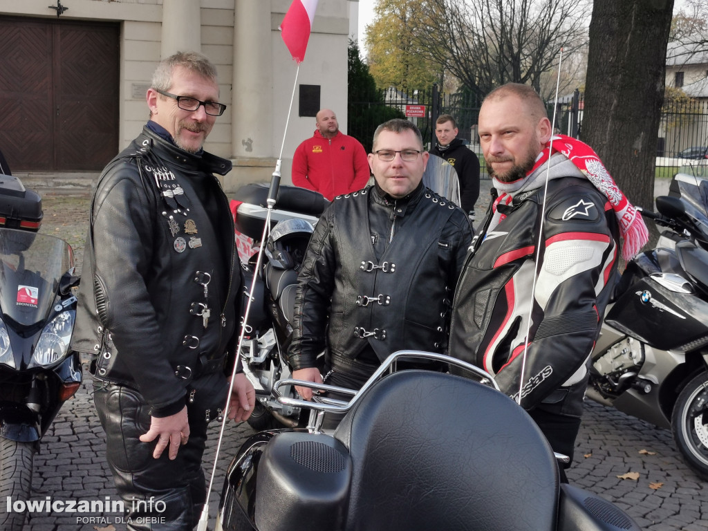 Łowicka Parada Motocyklowa Szlakiem Niepodległości
