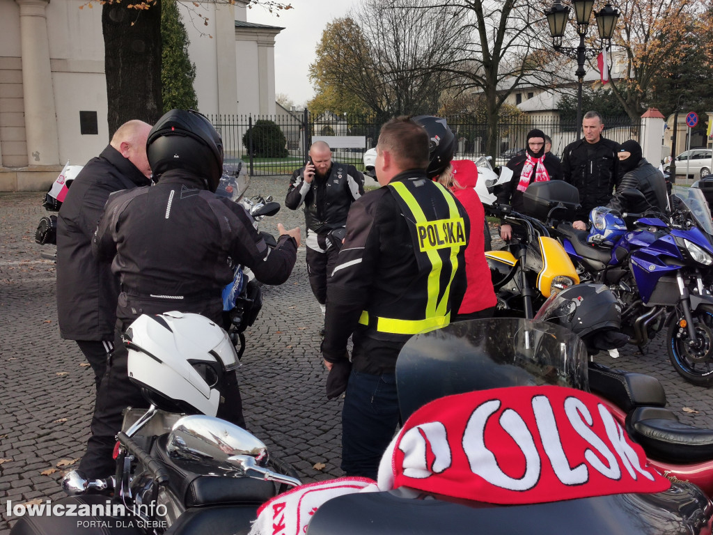 Łowicka Parada Motocyklowa Szlakiem Niepodległości