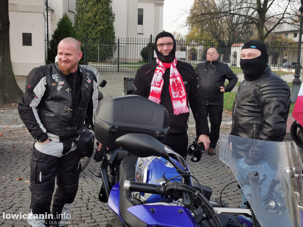 Łowicka Parada Motocyklowa Szlakiem Niepodległości