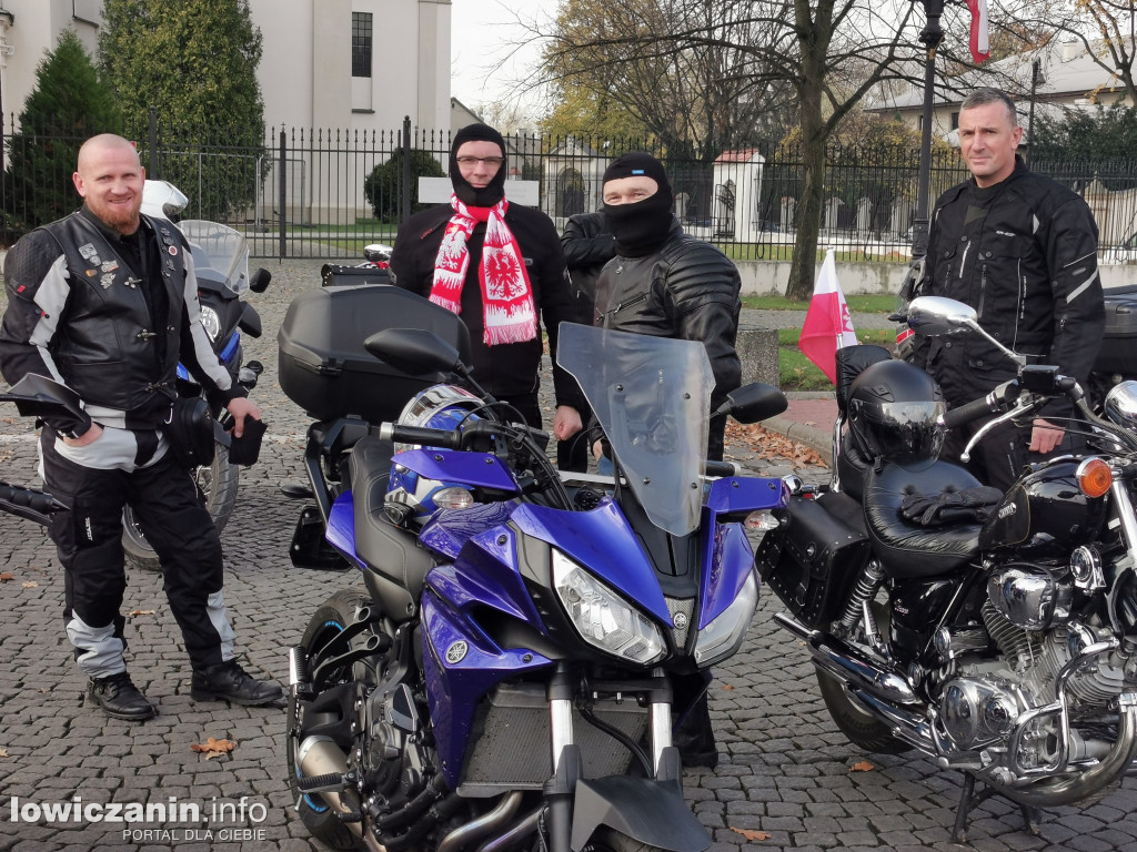 Łowicka Parada Motocyklowa Szlakiem Niepodległości