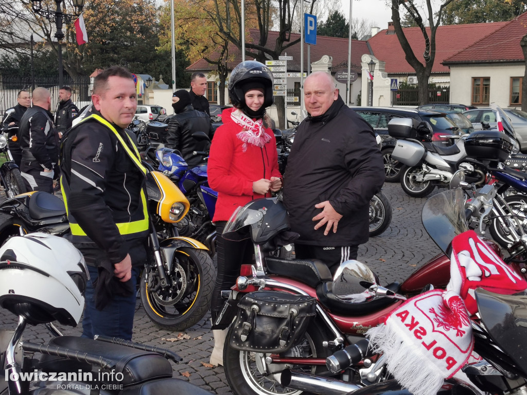 Łowicka Parada Motocyklowa Szlakiem Niepodległości