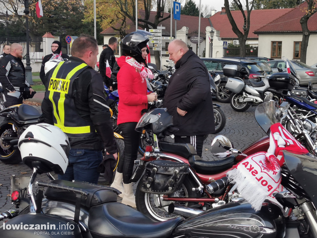 Łowicka Parada Motocyklowa Szlakiem Niepodległości