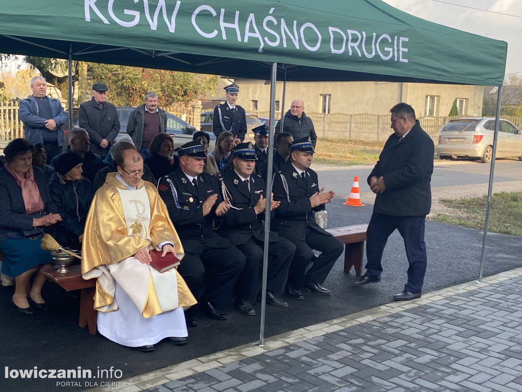 W Chąśnie Drugim odsłonięto pamiątkową tablicę