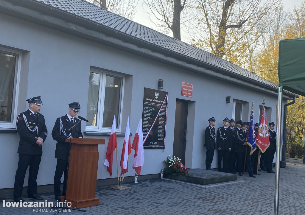 W Chąśnie Drugim odsłonięto pamiątkową tablicę