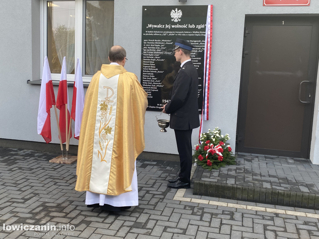 W Chąśnie Drugim odsłonięto pamiątkową tablicę