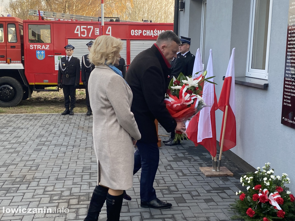 W Chąśnie Drugim odsłonięto pamiątkową tablicę
