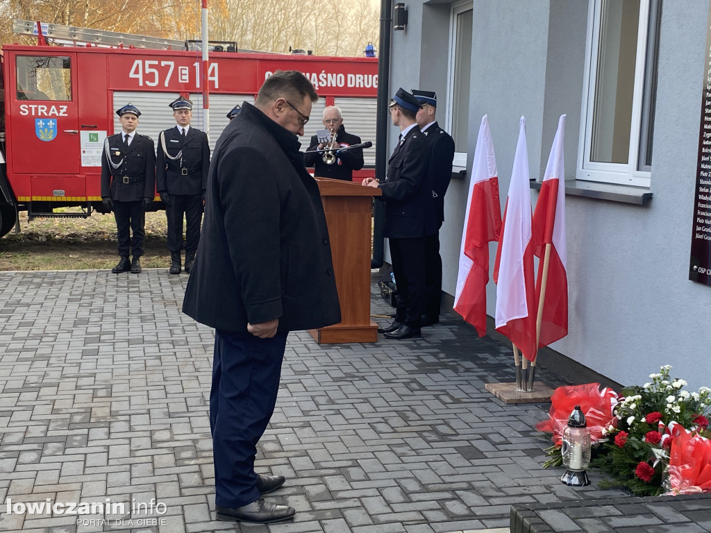 W Chąśnie Drugim odsłonięto pamiątkową tablicę
