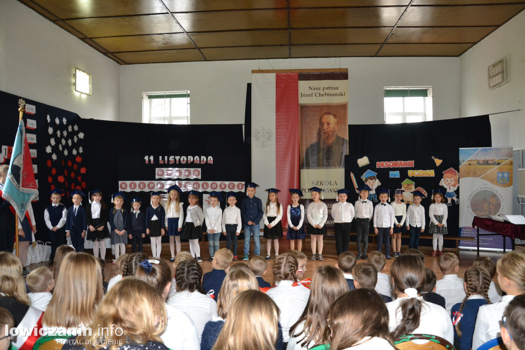 Ślubowanie uczniów kl. I w SP w Błędowie