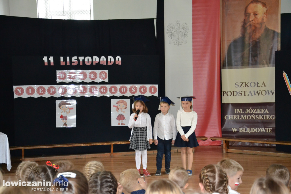 Ślubowanie uczniów kl. I w SP w Błędowie