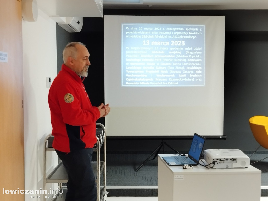 Spotkanie o T. Gumińskim w Bibliotece Miejskiej