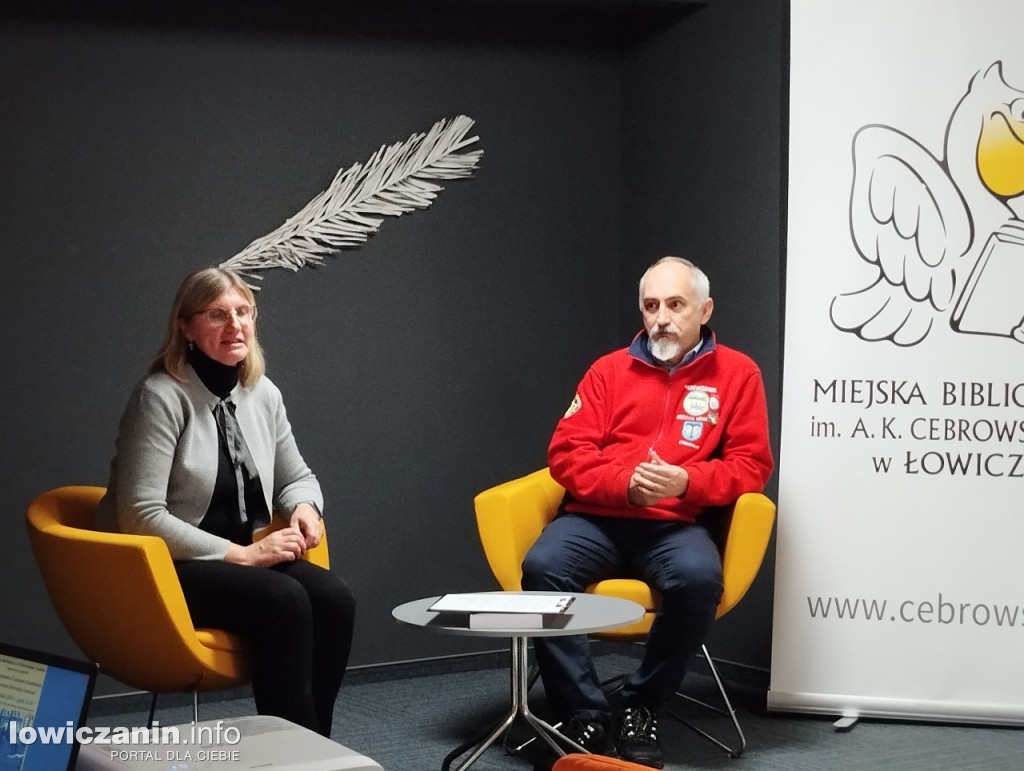 Spotkanie o T. Gumińskim w Bibliotece Miejskiej