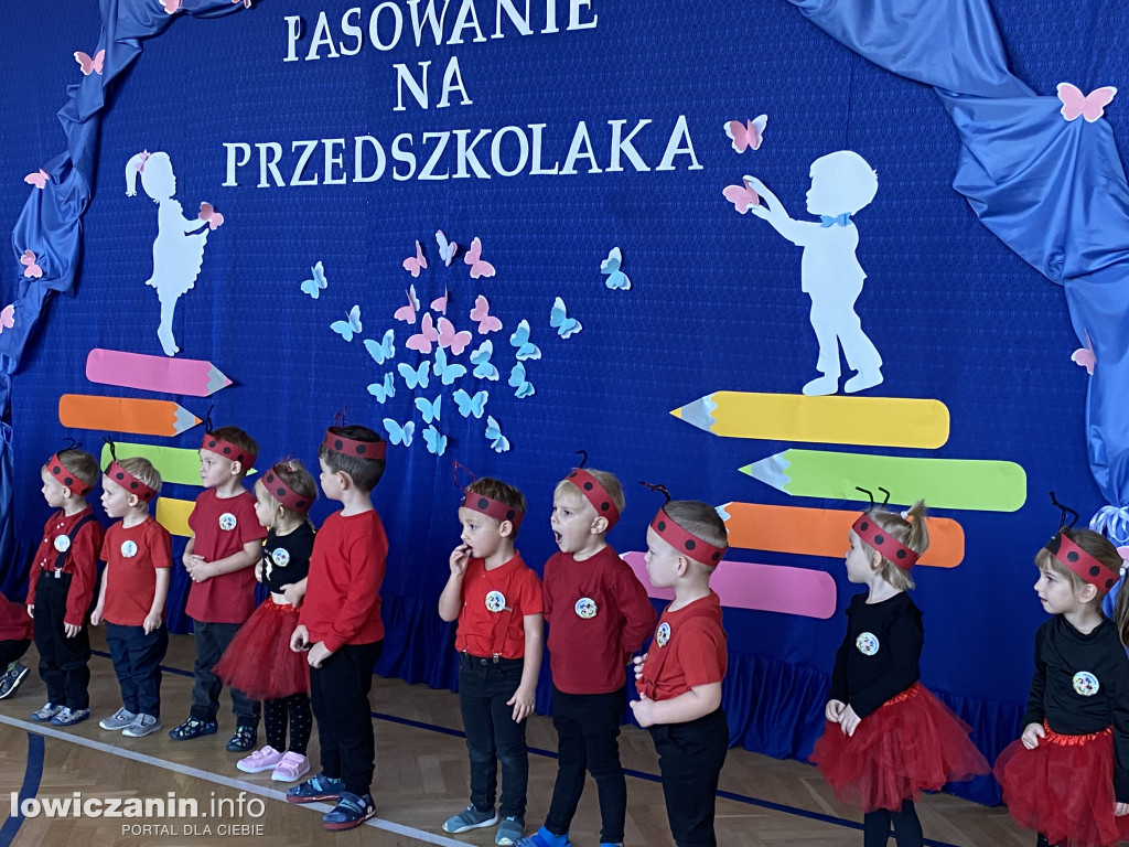 Pasowanie na przedszkolaka  w Szkole Podstawowej w Zielkowicach