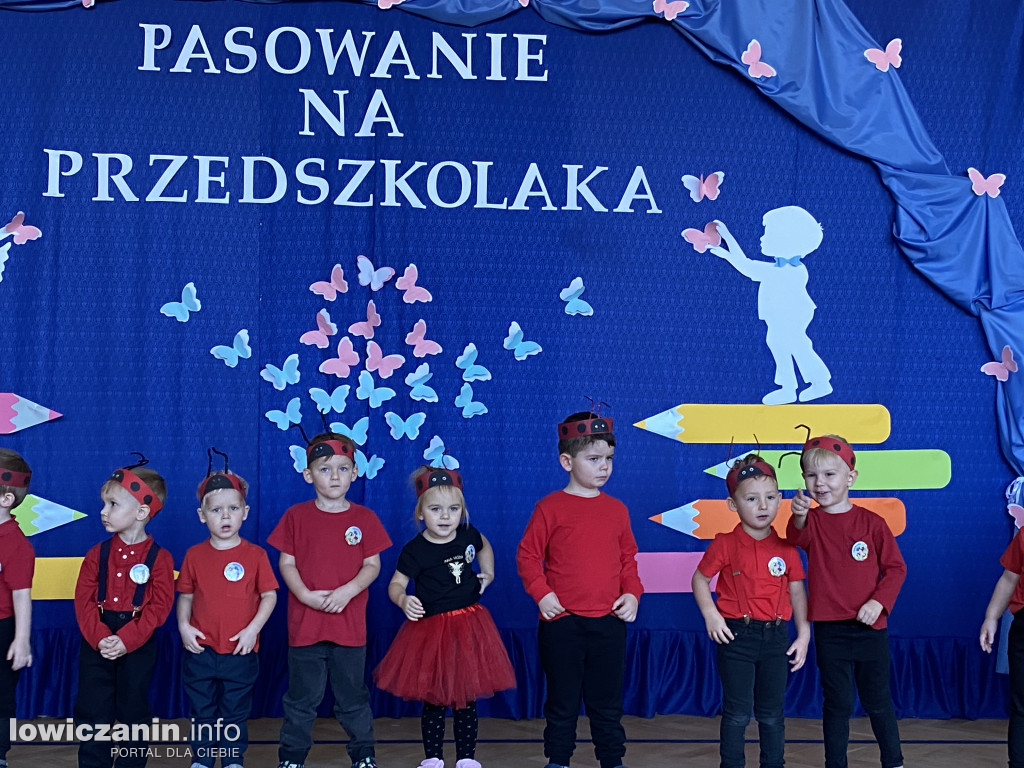 Pasowanie na przedszkolaka  w Szkole Podstawowej w Zielkowicach