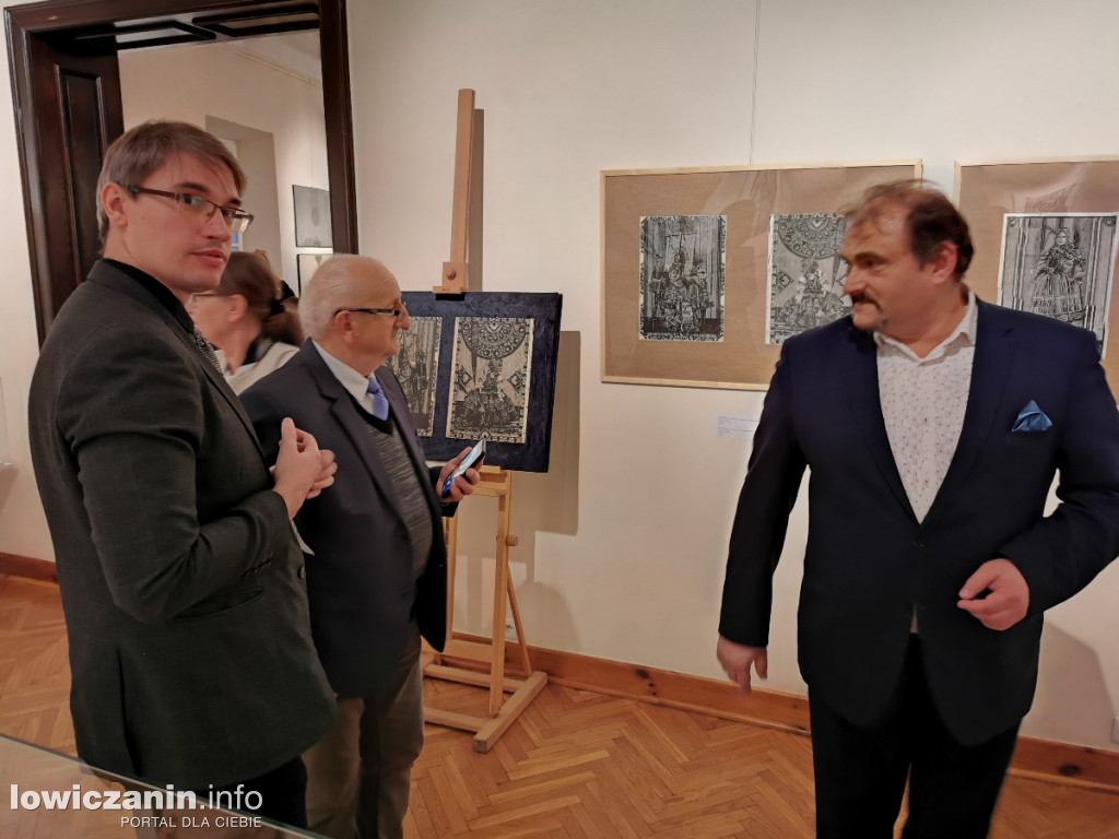 Wystawa Karoliny Zimnej - Stelmaszewskiej w łowickim muzeum