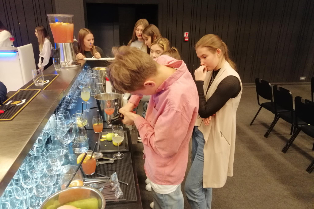   Młodzież z ZSP nr 3 na Dniu Kariery  w Łodzi