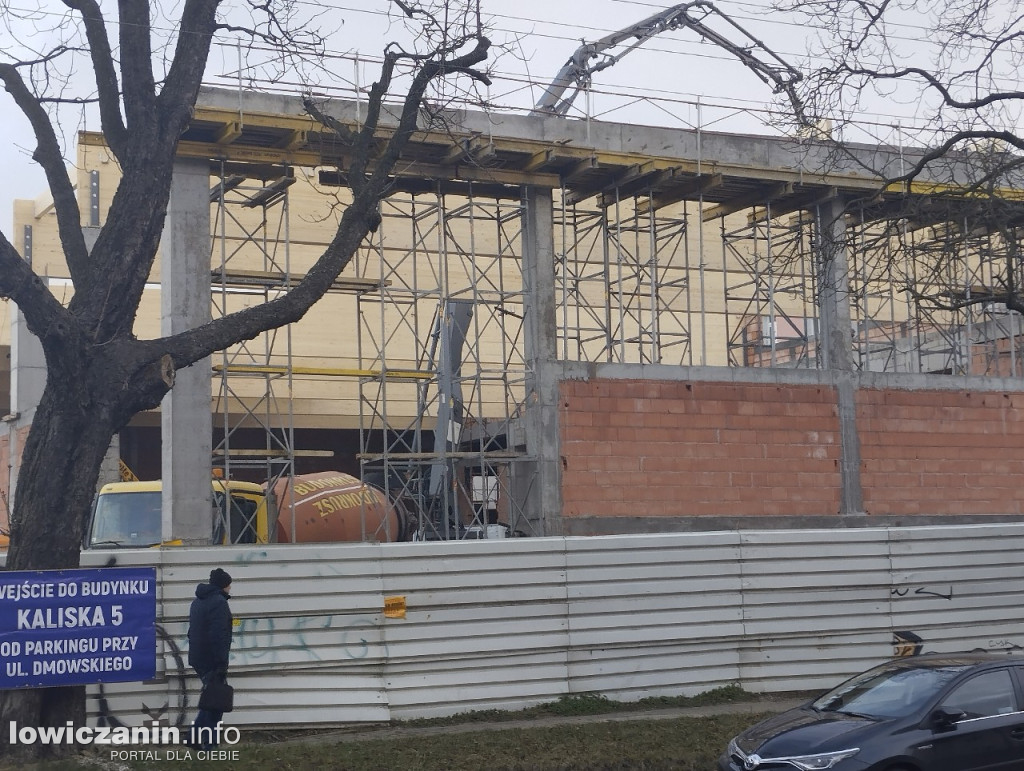 Budowa hali przy ZSP nr 4 w Łowiczu