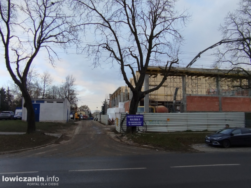 Budowa hali przy ZSP nr 4 w Łowiczu
