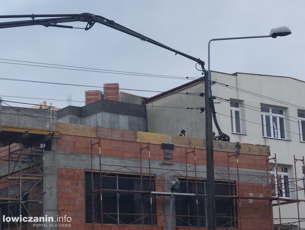 Budowa hali przy ZSP nr 4 w Łowiczu