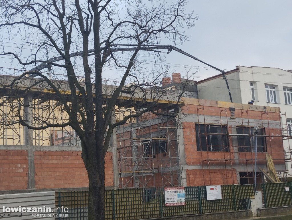 Budowa hali przy ZSP nr 4 w Łowiczu
