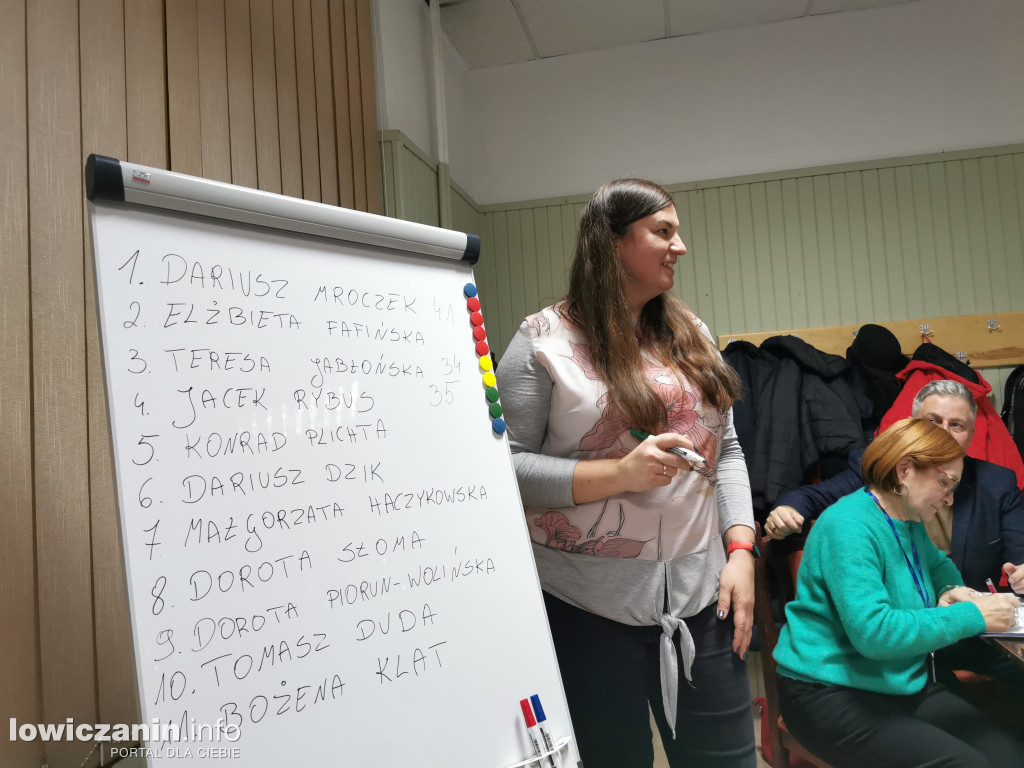 Zebranie mieszkańców osiedla Starzyńskiego w Łowiczu