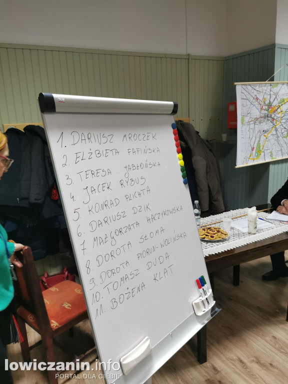 Zebranie mieszkańców osiedla Starzyńskiego w Łowiczu