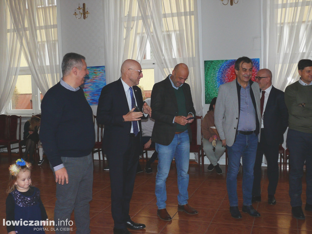 Ambasador Włoch na Mikołajkach w hotel Lovicz