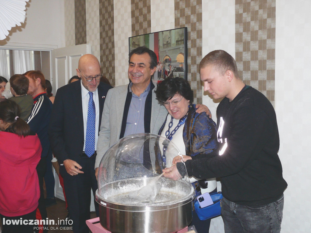 Ambasador Włoch na Mikołajkach w hotel Lovicz