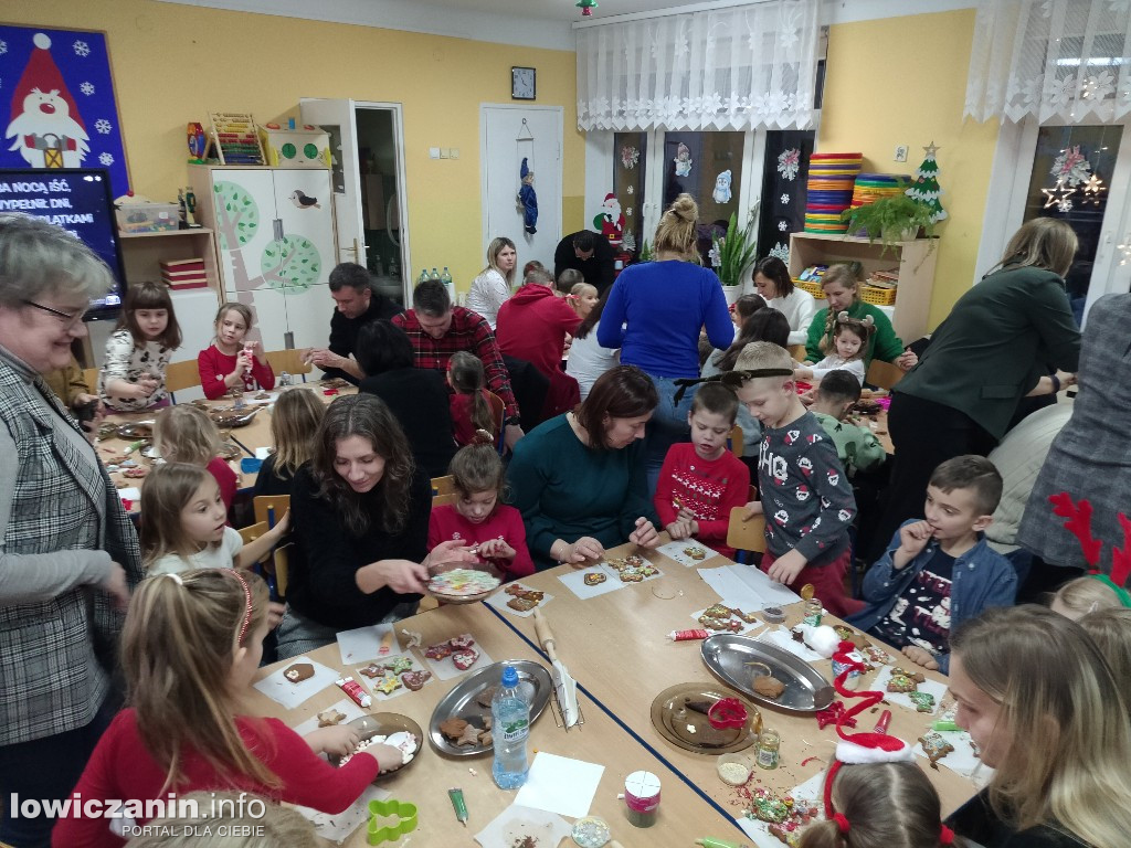 Bożonarodzeniowe warsztaty kulinarne w przedszkolu Pszczółka Maja w Łowiczu