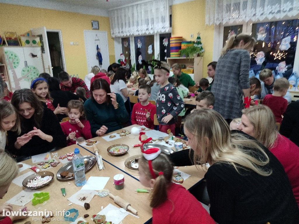 Bożonarodzeniowe warsztaty kulinarne w przedszkolu Pszczółka Maja w Łowiczu