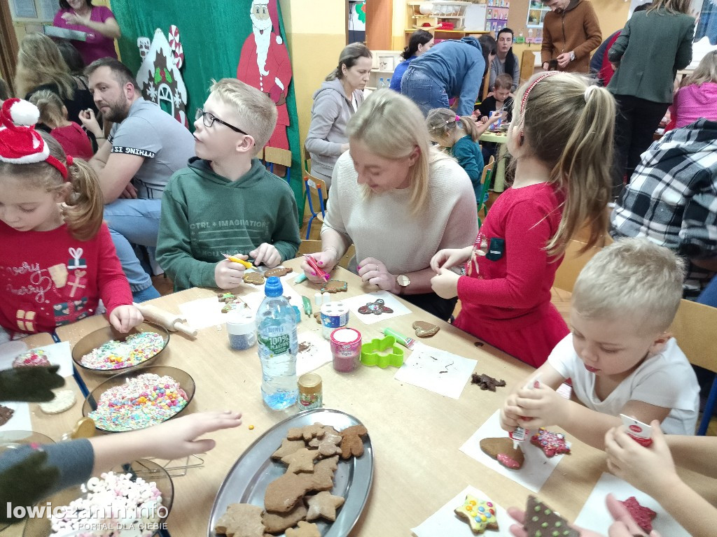 Bożonarodzeniowe warsztaty kulinarne w przedszkolu Pszczółka Maja w Łowiczu