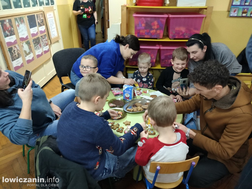 Bożonarodzeniowe warsztaty kulinarne w przedszkolu Pszczółka Maja w Łowiczu