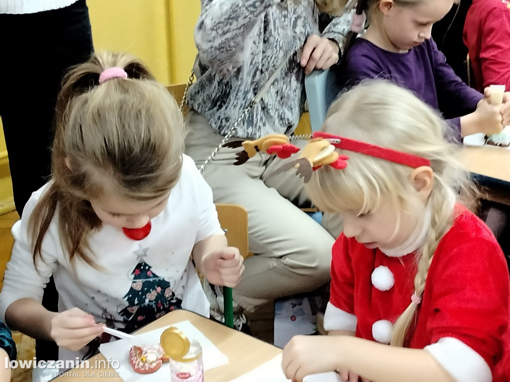Bożonarodzeniowe warsztaty kulinarne w przedszkolu Pszczółka Maja w Łowiczu