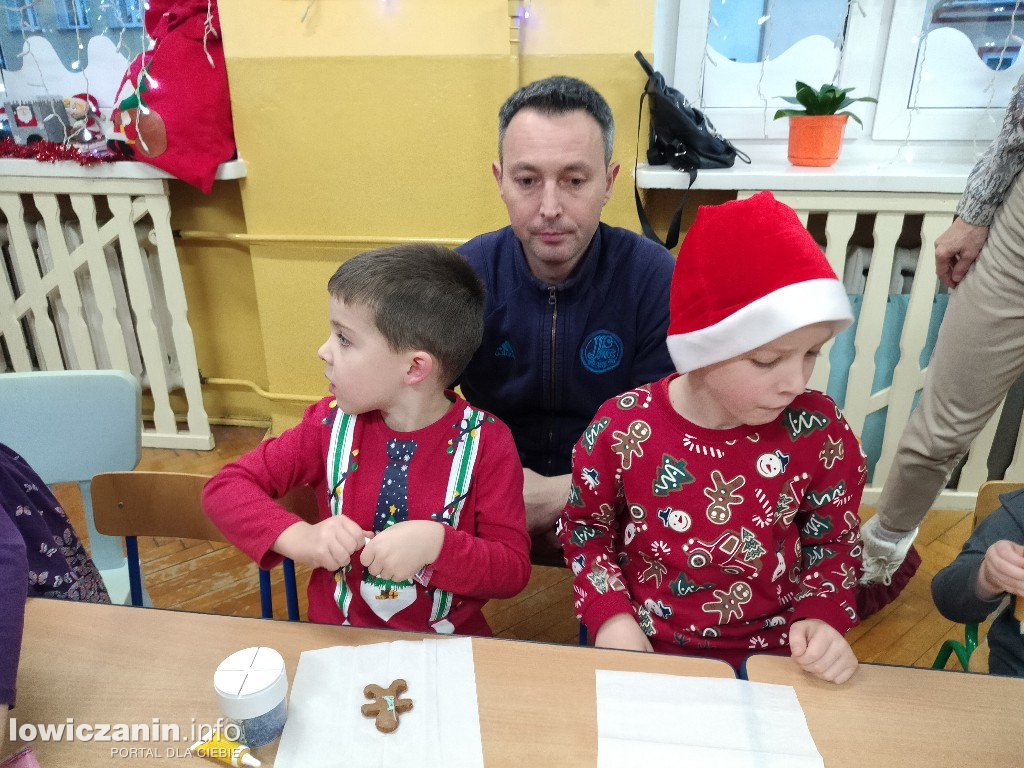 Bożonarodzeniowe warsztaty kulinarne w przedszkolu Pszczółka Maja w Łowiczu