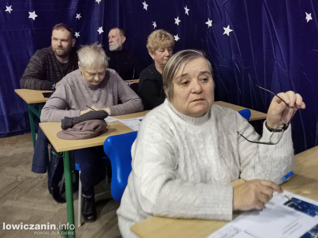 Zebranie osiedlowe na Dąbrowskiego