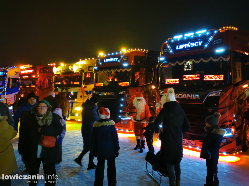 Truckerski Konwój Mikołajowy w Łowiczu
