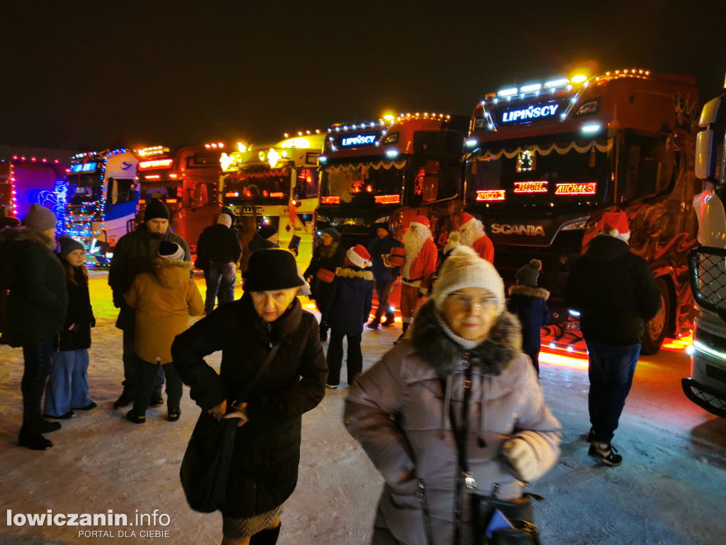 Truckerski Konwój Mikołajowy w Łowiczu