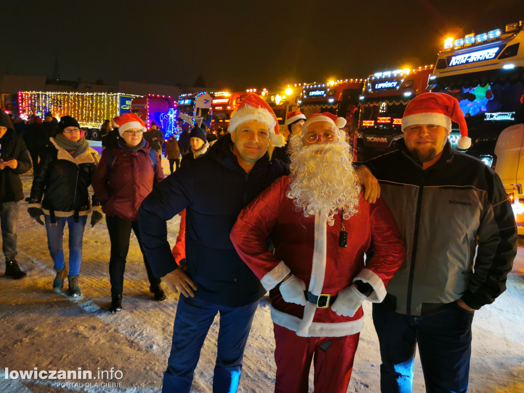 Truckerski Konwój Mikołajowy w Łowiczu