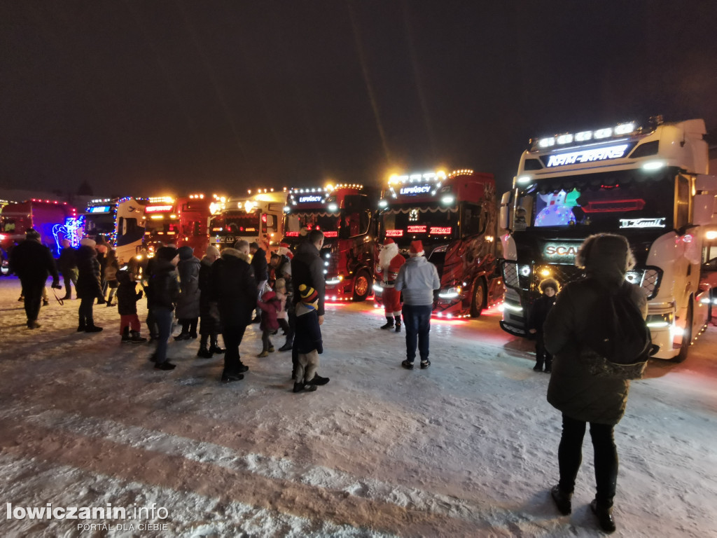 Truckerski Konwój Mikołajowy w Łowiczu