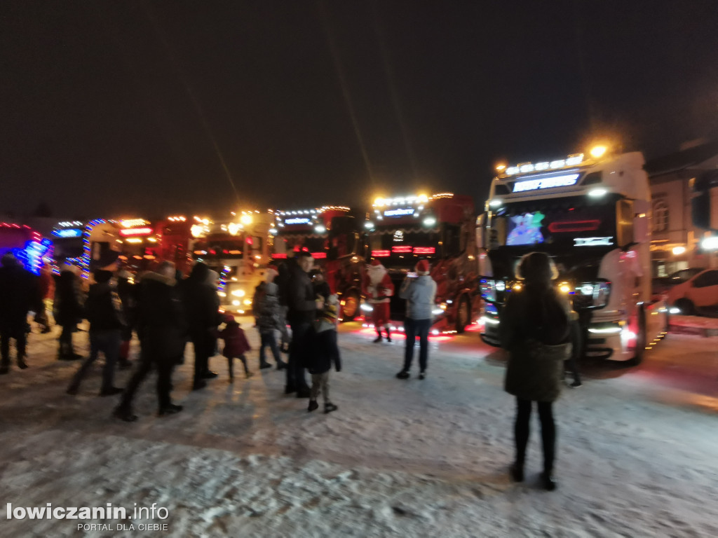 Truckerski Konwój Mikołajowy w Łowiczu