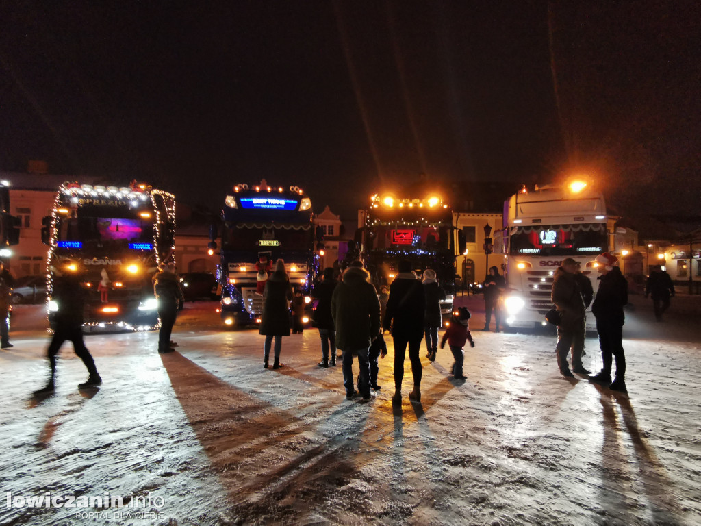 Truckerski Konwój Mikołajowy w Łowiczu