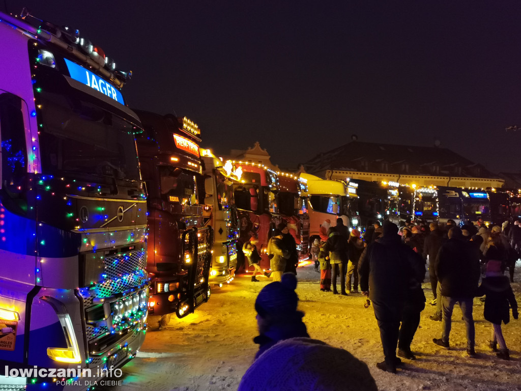 Truckerski Konwój Mikołajowy w Łowiczu
