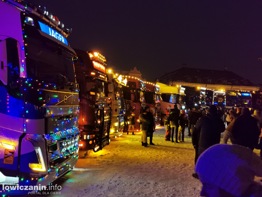 Truckerski Konwój Mikołajowy w Łowiczu