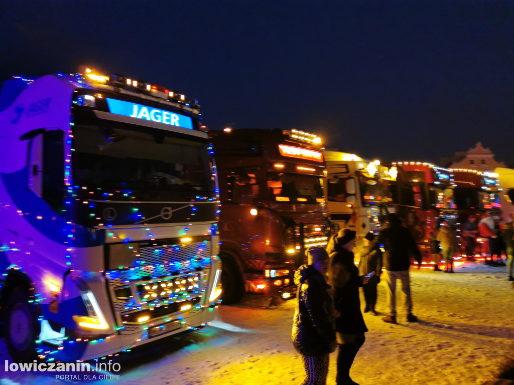Truckerski Konwój Mikołajowy w Łowiczu
