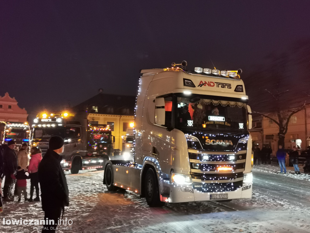 Truckerski Konwój Mikołajowy w Łowiczu
