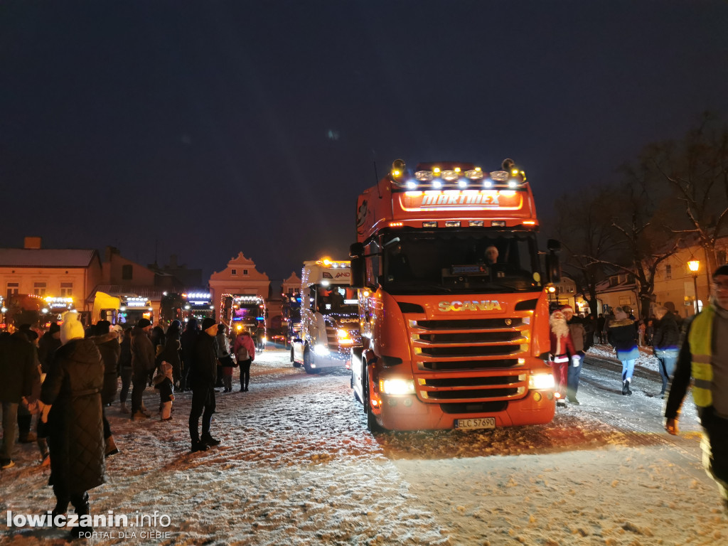 Truckerski Konwój Mikołajowy w Łowiczu