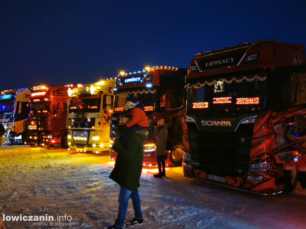 Truckerski Konwój Mikołajowy w Łowiczu